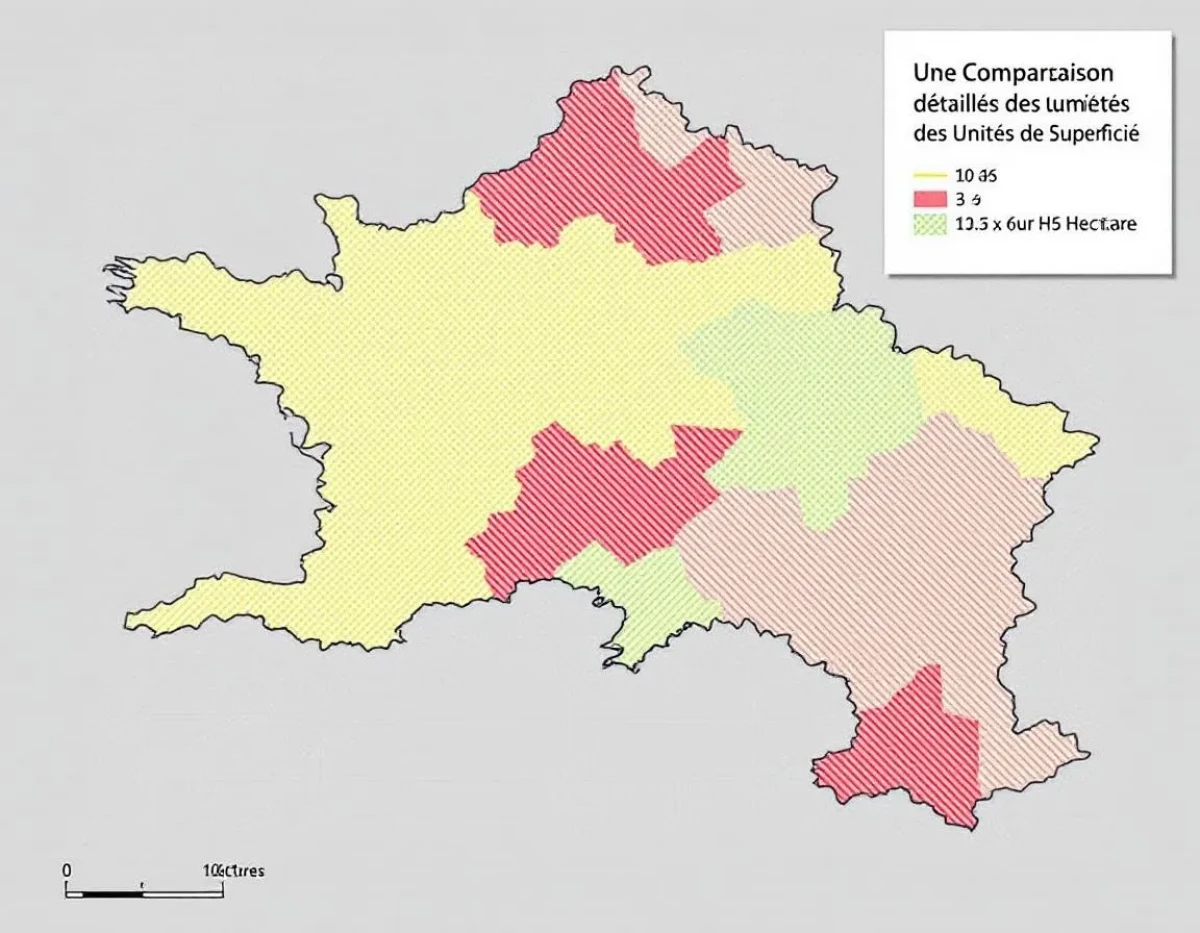 Convertissez 1 Hectare en Mètres Carrés : Une Comparaison Détaillée des Unités de Superficie
