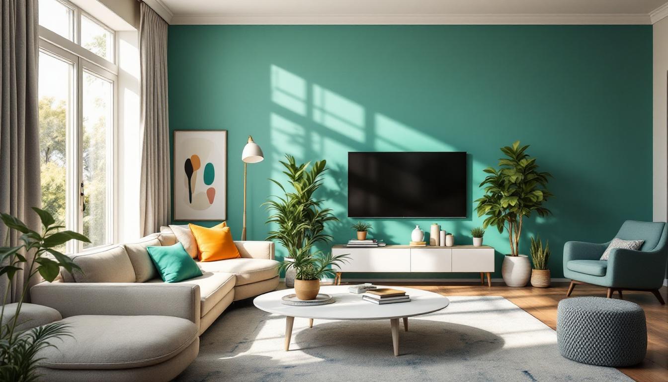 Quel mur peindre en couleur pour agrandir votre pièce