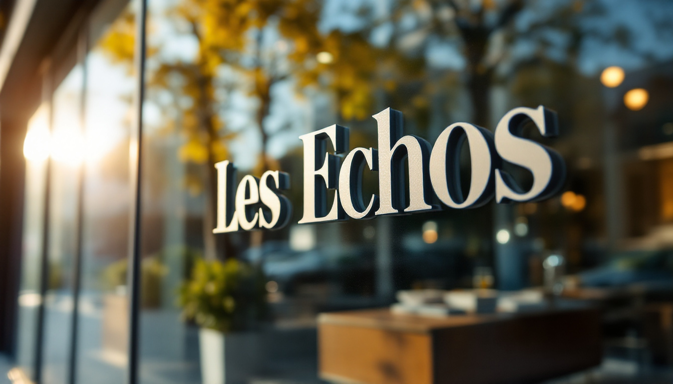 Comment le logo Les Echos influence le secteur immobilier